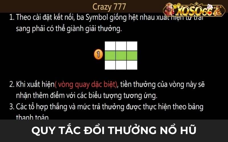 Quy tắc trong game nổ hũ điên cuồng