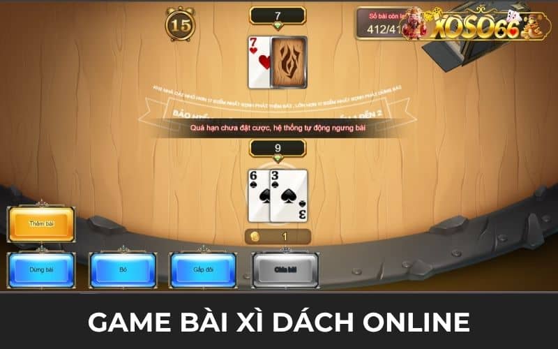 Xì dách online là trò chơi bài trực tuyến so điểm