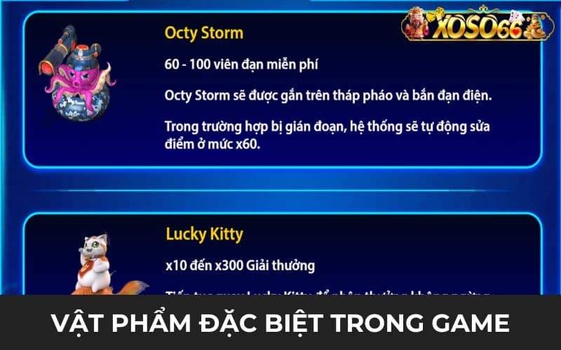 Những vật phẩm đặc biệt khi săn được cá lớn