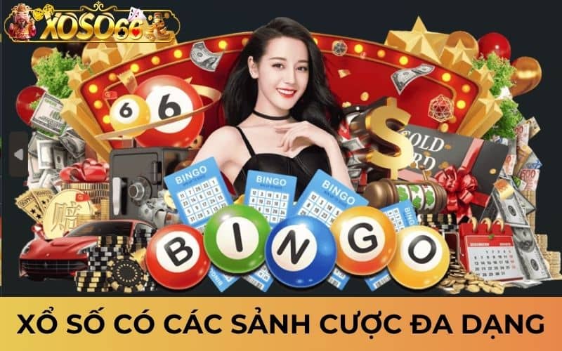 Xổ số tại XOSO66 có đa dạng sảnh cược